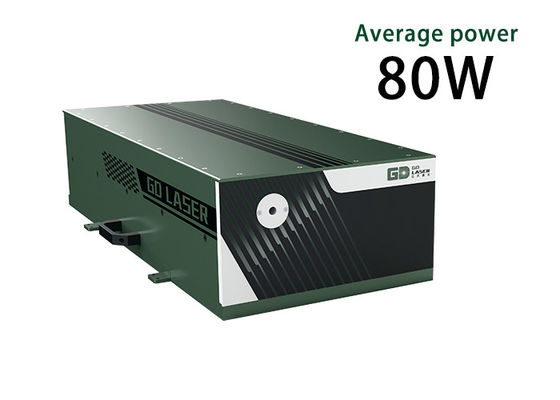 80W Single Mode Laser Picosecond Green Fiber Laser 532nm